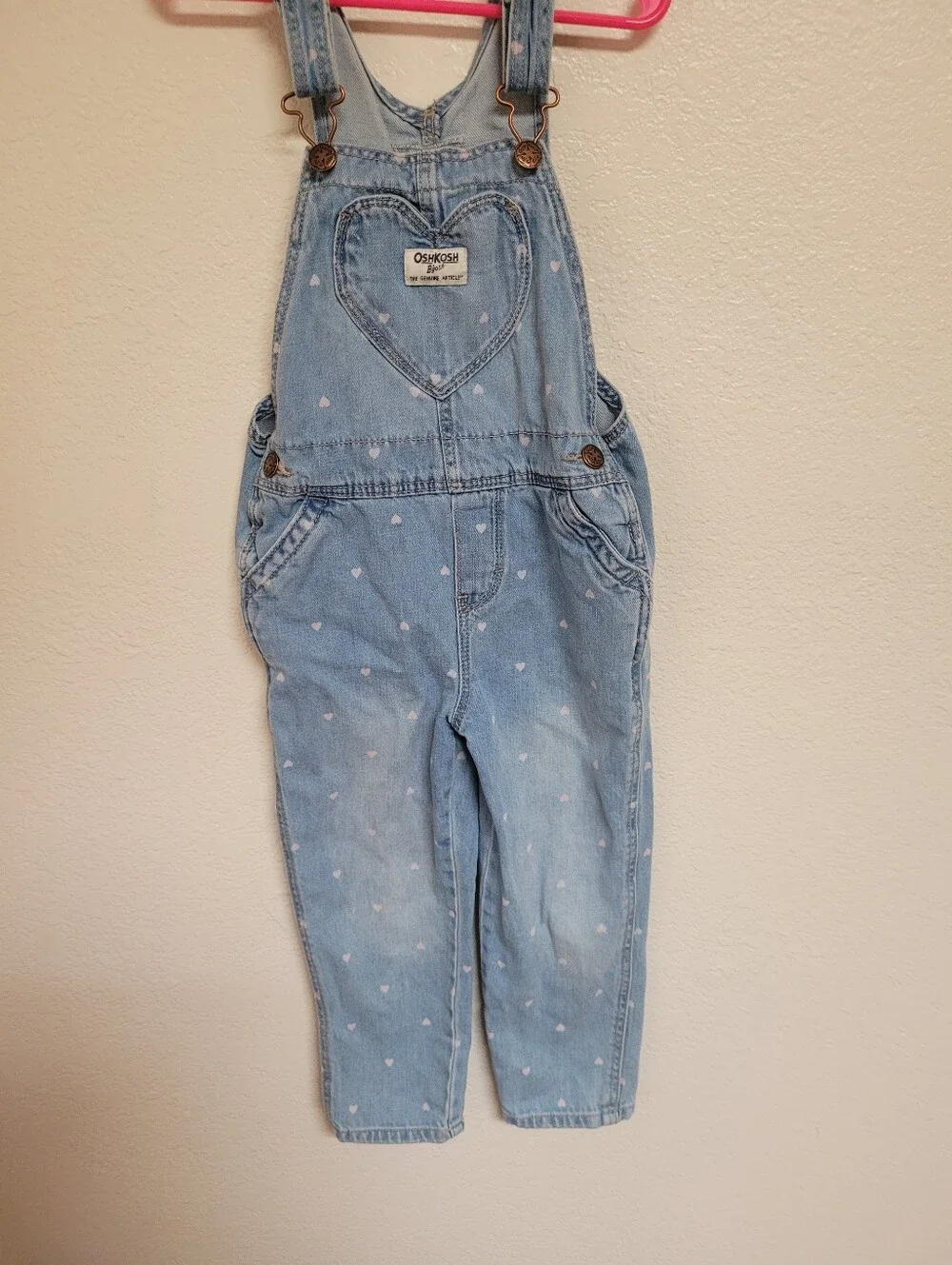 OshKosh B'gosh Light Blue Denim Toddler Overalls